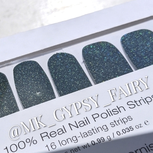 Last chance! Color Street Gaelic Greenery LIMITED EDITION Dark Green Glitter - Picture 4 of 12